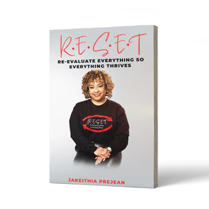 R.E.S.E.T book   Re-evaluate Everything So Everything Thrives